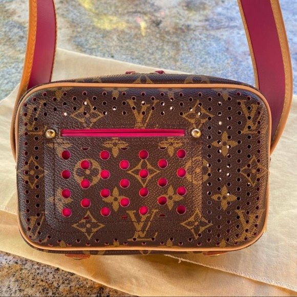 SOLD Louis Vuitton RARE Limited Edition Perforated Mini Trocadero Shoulder Bag - Picture 4 of 16